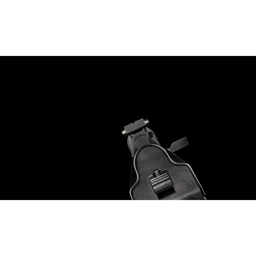 AK-74M AK-101 AK-103 Kalashnikov 3D Model – Low Poly Game Asset, FBX - View 34