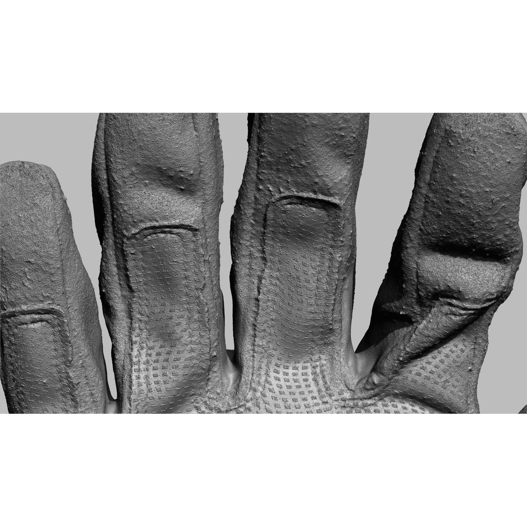 Tactical Gloves 3D Model – Low Poly PBR Game Asset, FBX - View 14
