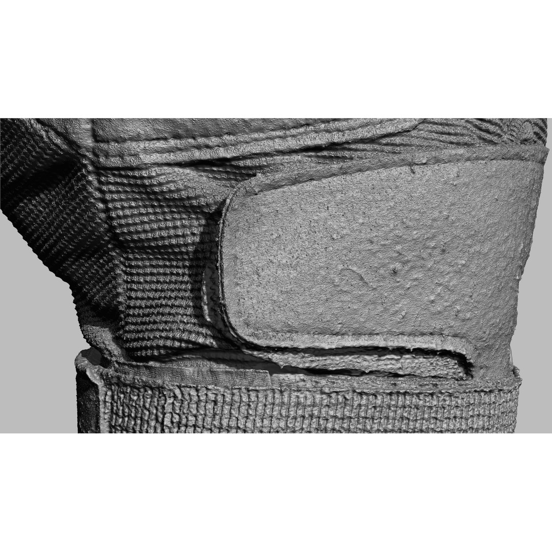 Tactical Gloves 3D Model – Low Poly PBR Game Asset, FBX - View 22