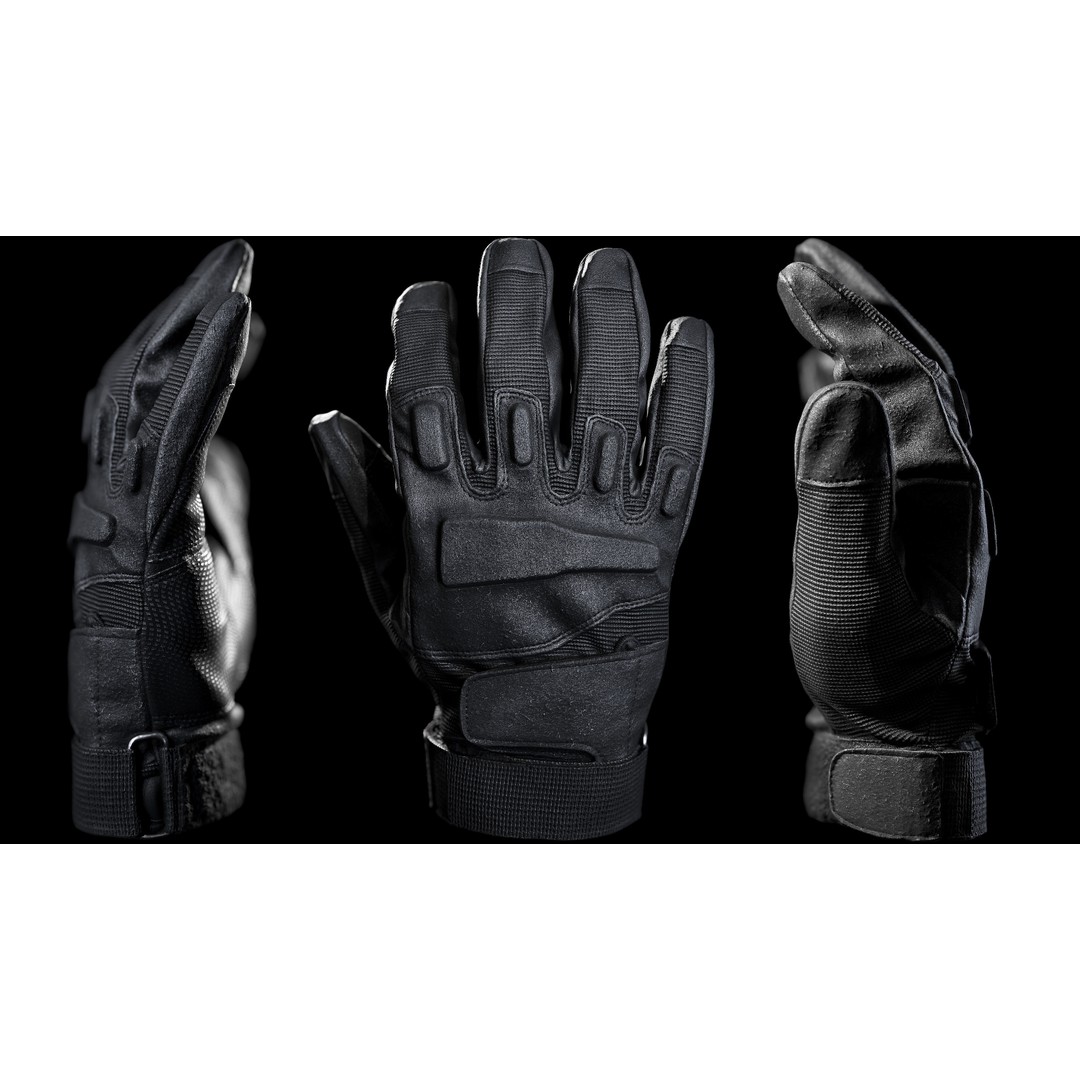 Tactical Gloves 3D Model – Low Poly PBR Game Asset, FBX - View 7