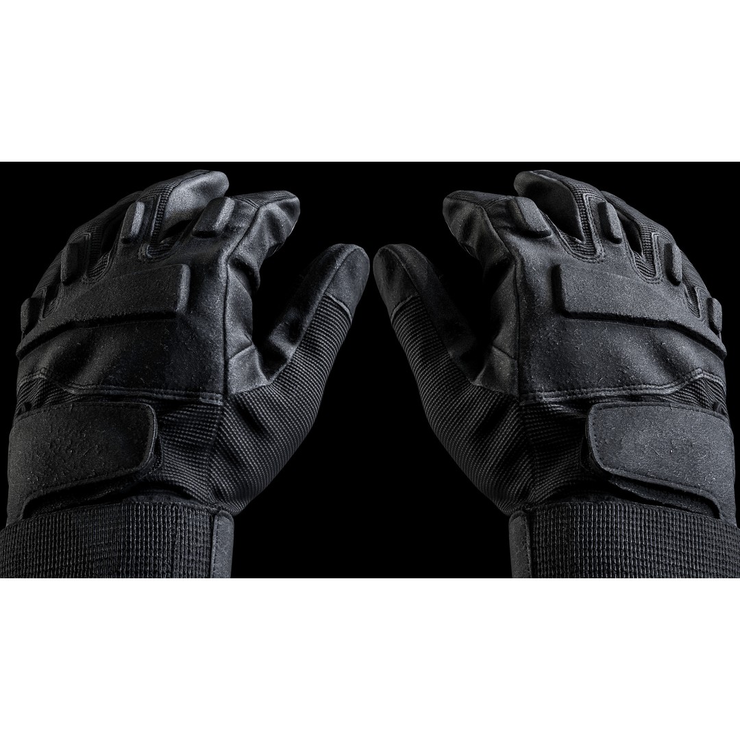 Tactical Gloves 3D Model – Low Poly PBR Game Asset, FBX - View 8