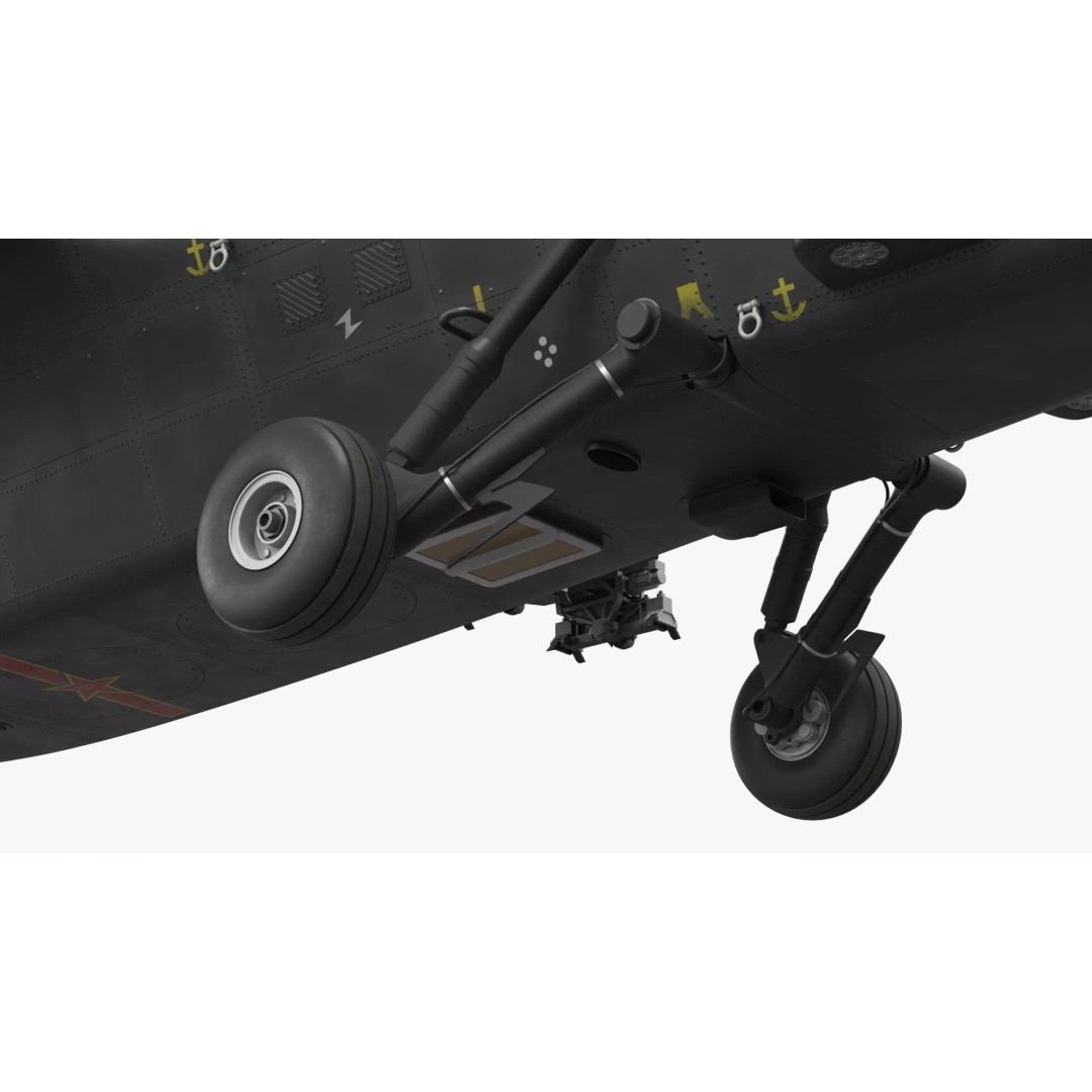 Changhe Z-10 Attack Helicopter 3D Model – PBR Game-Ready Asset, FBX - View 9
