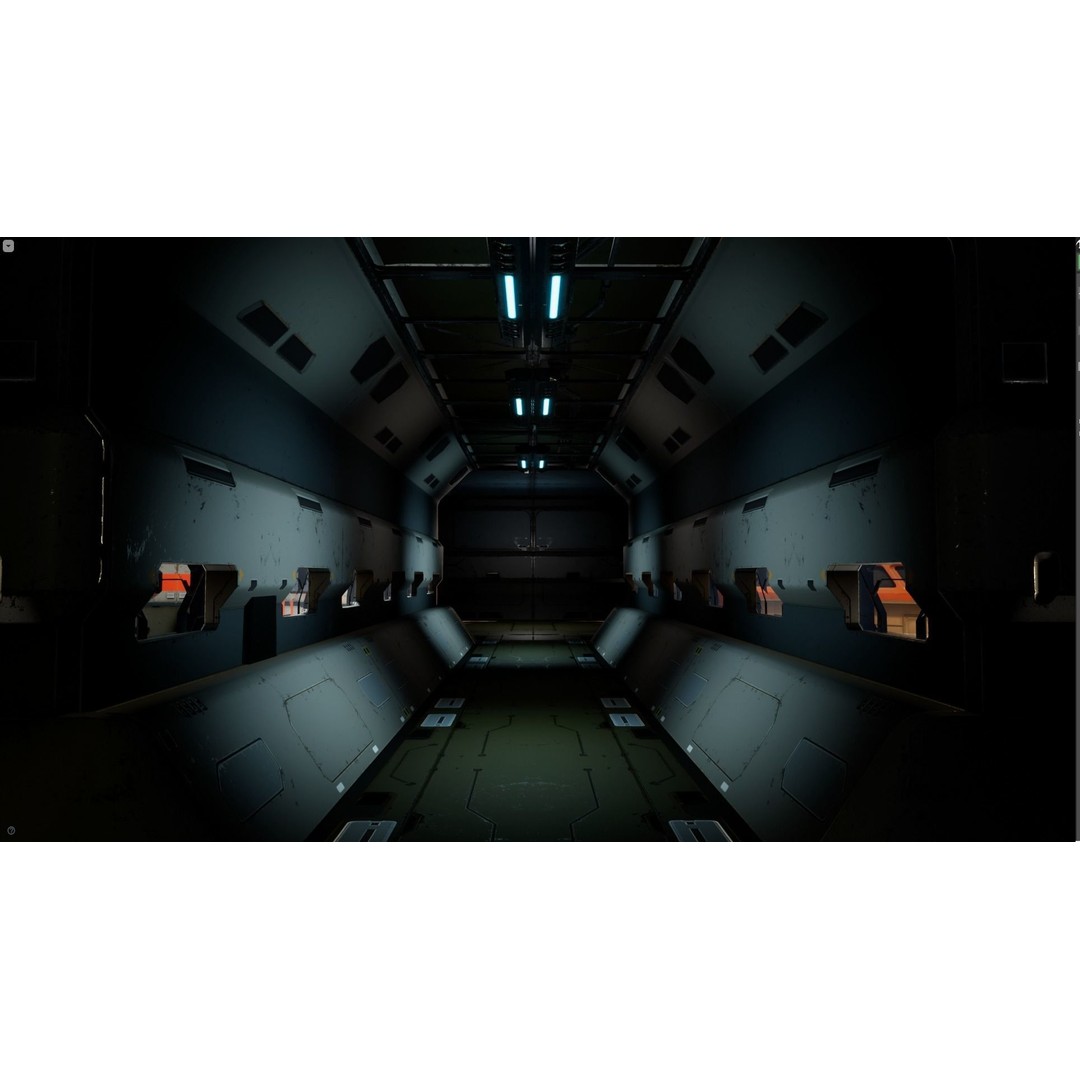 Modular Sci-Fi Military Base 3D Model – Low Poly Game Asset, FBX - View 17