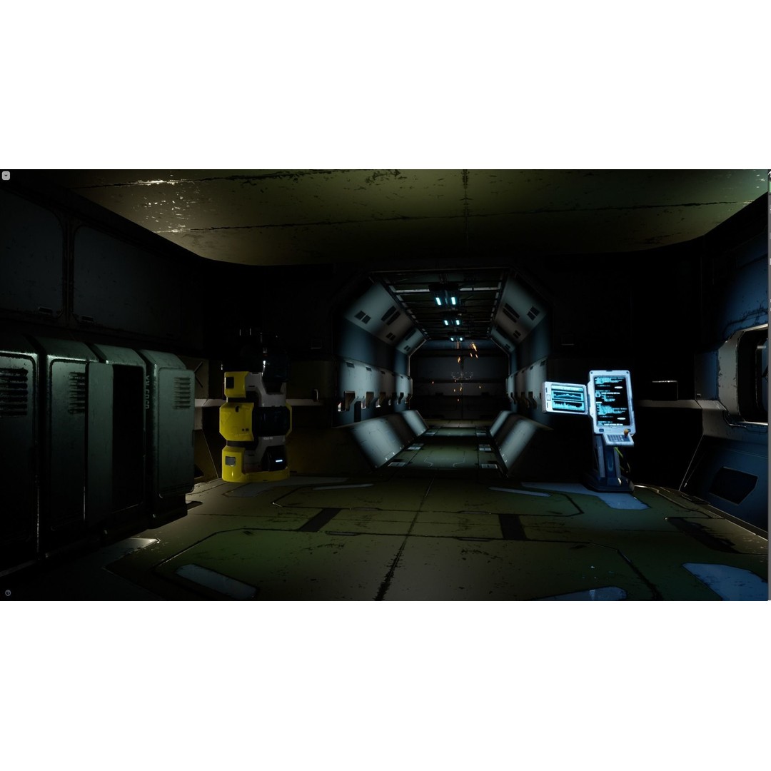 Modular Sci-Fi Military Base 3D Model – Low Poly Game Asset, FBX - View 18