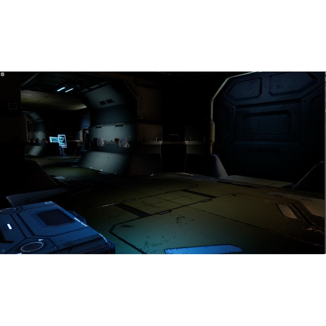 Modular Sci-Fi Military Base 3D Model – Low Poly Game Asset, FBX - View 19