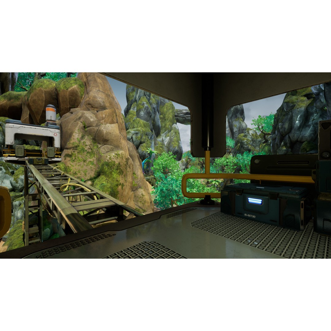 Modular Sci-Fi Military Base 3D Model – Low Poly Game Asset, FBX - View 24