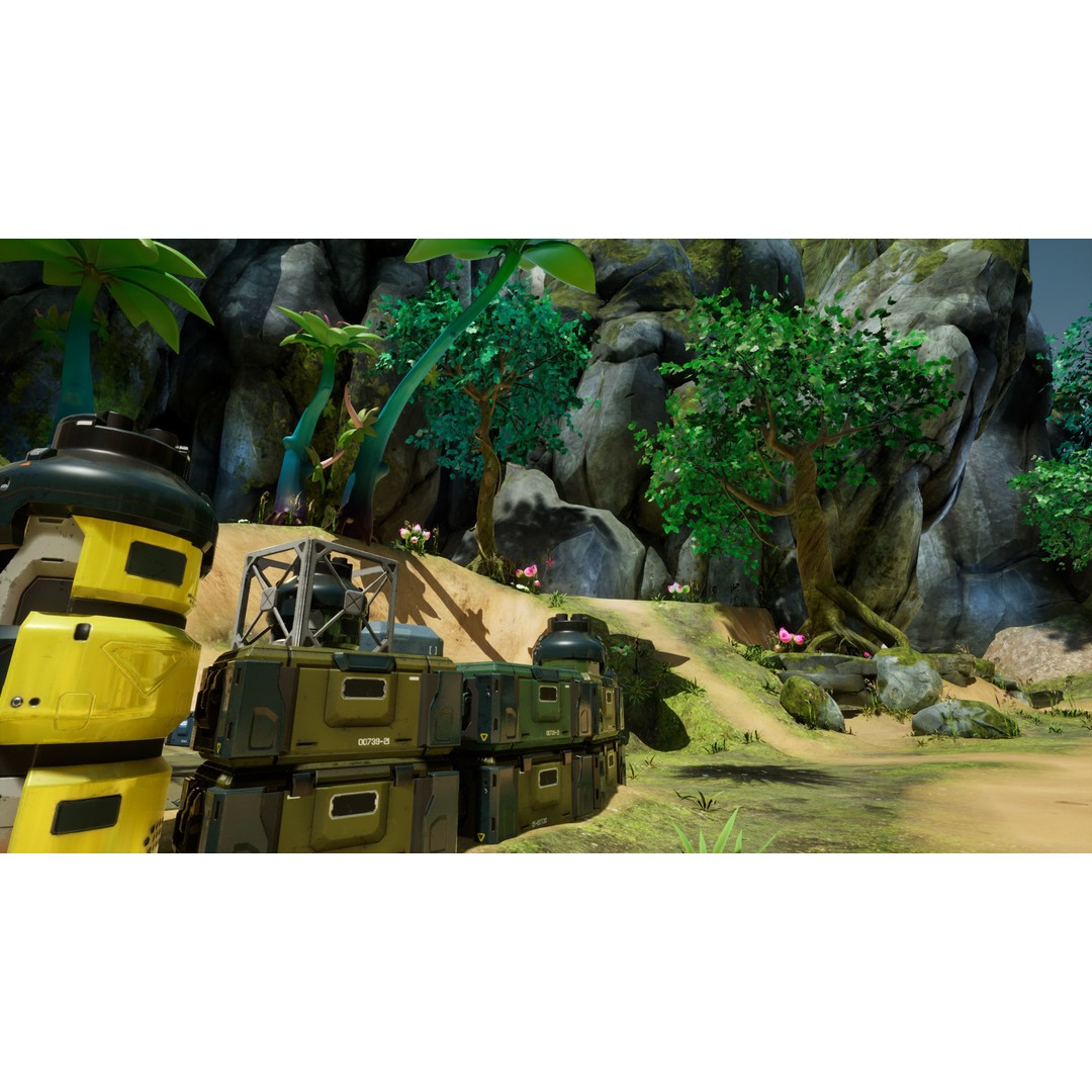 Modular Sci-Fi Military Base 3D Model – Low Poly Game Asset, FBX - View 51