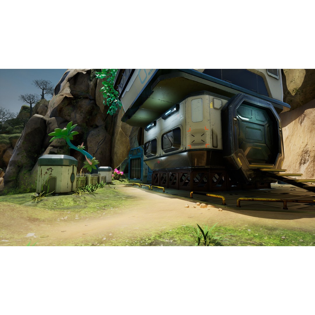 Modular Sci-Fi Military Base 3D Model – Low Poly Game Asset, FBX - View 67