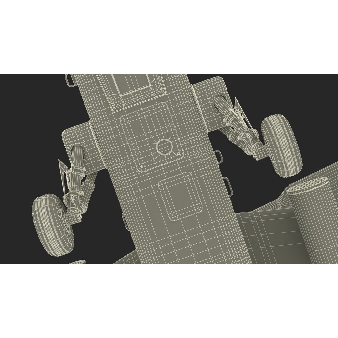 Eurocopter Tiger EC665 3D Model – Rigged PBR Helicopter Asset for Animation - View 44