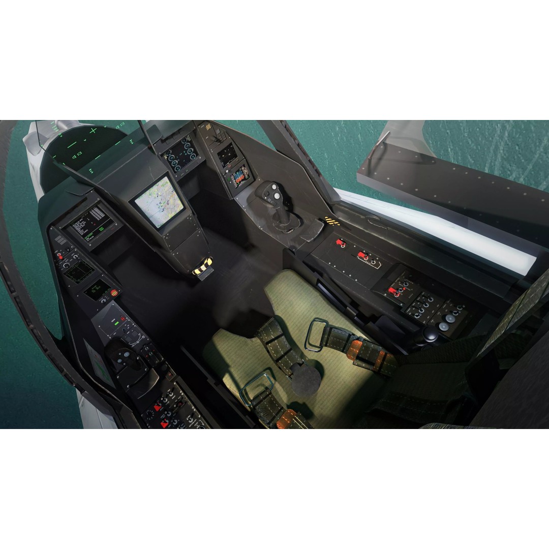 French Fighter Raf-B 3D Model – Fully Rigged Low-Poly Aircraft, FBX - View 16
