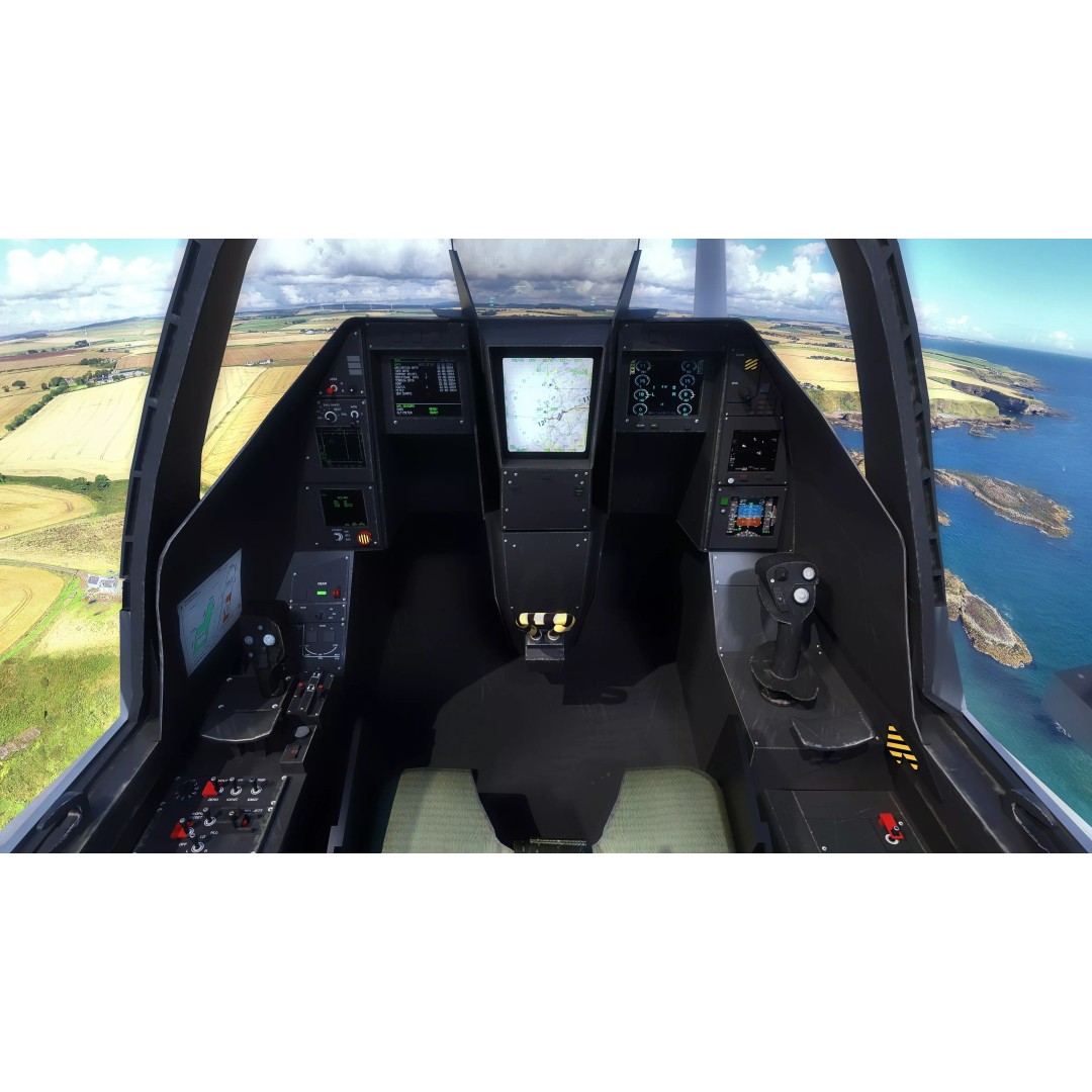 French Fighter Raf-B 3D Model – Fully Rigged Low-Poly Aircraft, FBX - View 17