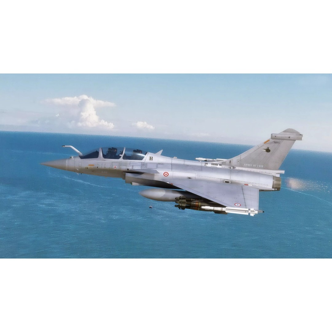 French Fighter Raf-B 3D Model – Fully Rigged Low-Poly Aircraft, FBX - View 5