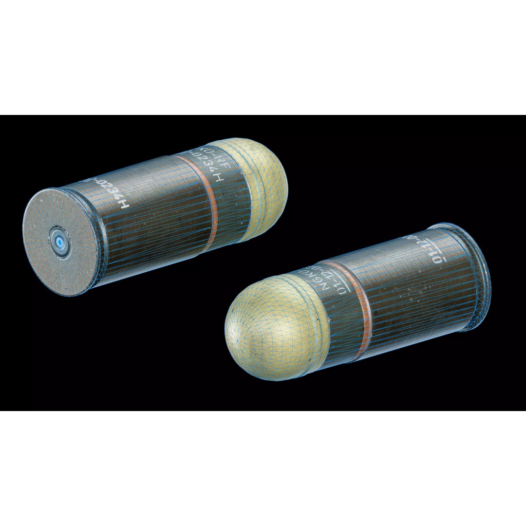 M203 Grenade Launcher 3D Model – Low Poly Game Asset, FBX/OBJ
