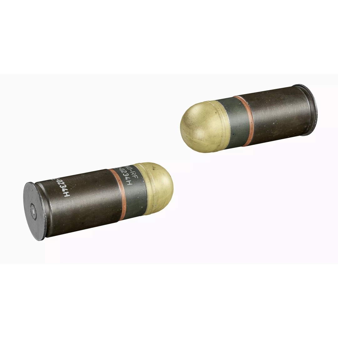 M203 Grenade Launcher 3D Model – Low Poly Game Asset, FBX/OBJ - View 17