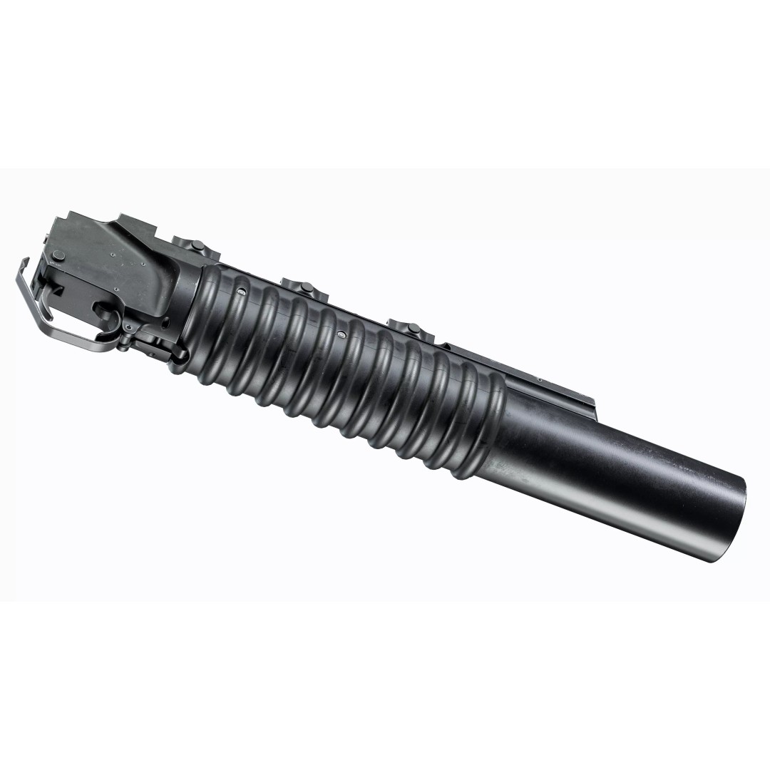 M203 Grenade Launcher 3D Model – Low Poly Game Asset, FBX/OBJ - View 7
