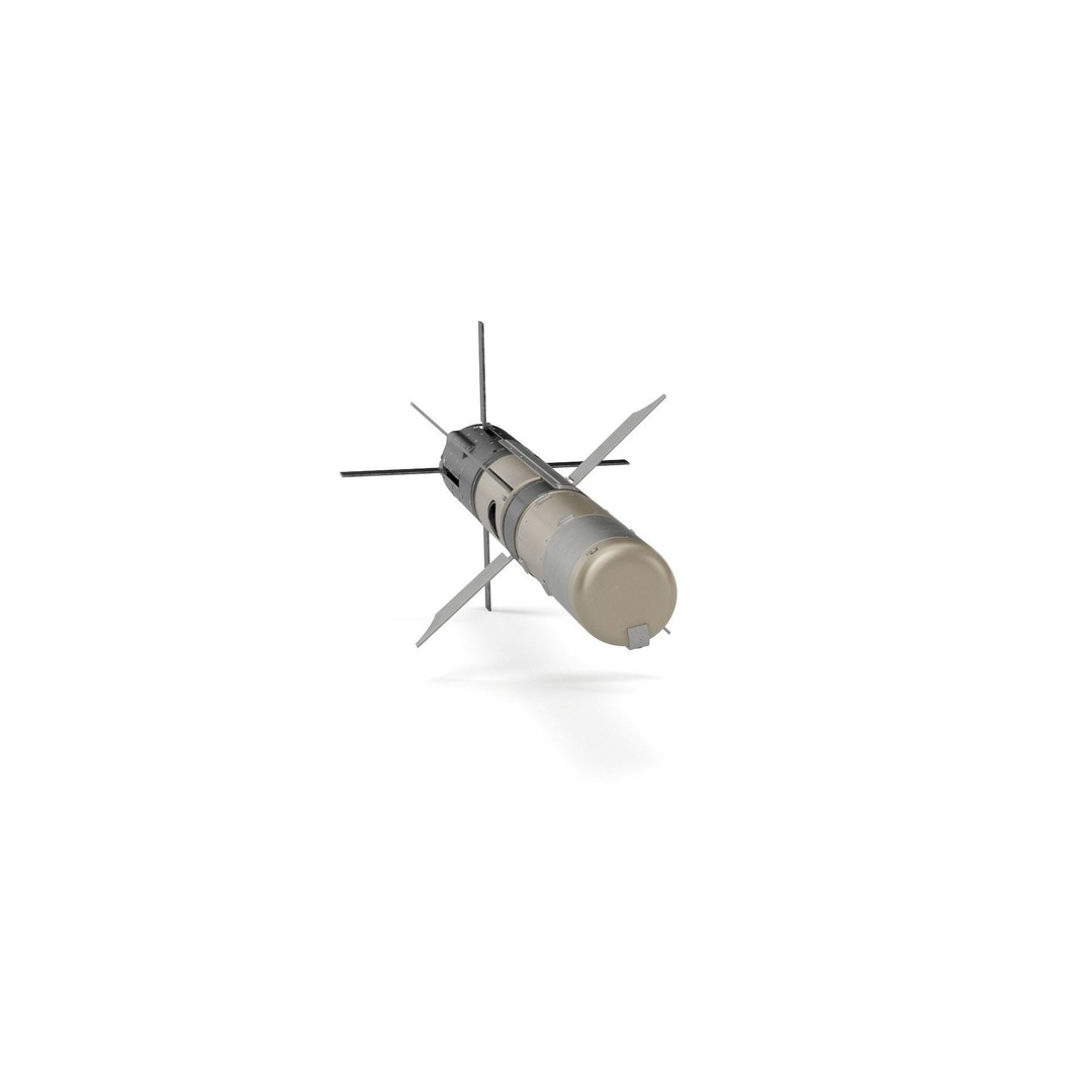 BGM 71F TOW Missile 3D Model – High Poly PBR Asset, FBX, OBJ - View 21