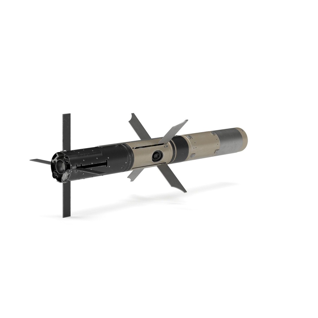 BGM 71F TOW Missile 3D Model – High Poly PBR Asset, FBX, OBJ - View 26