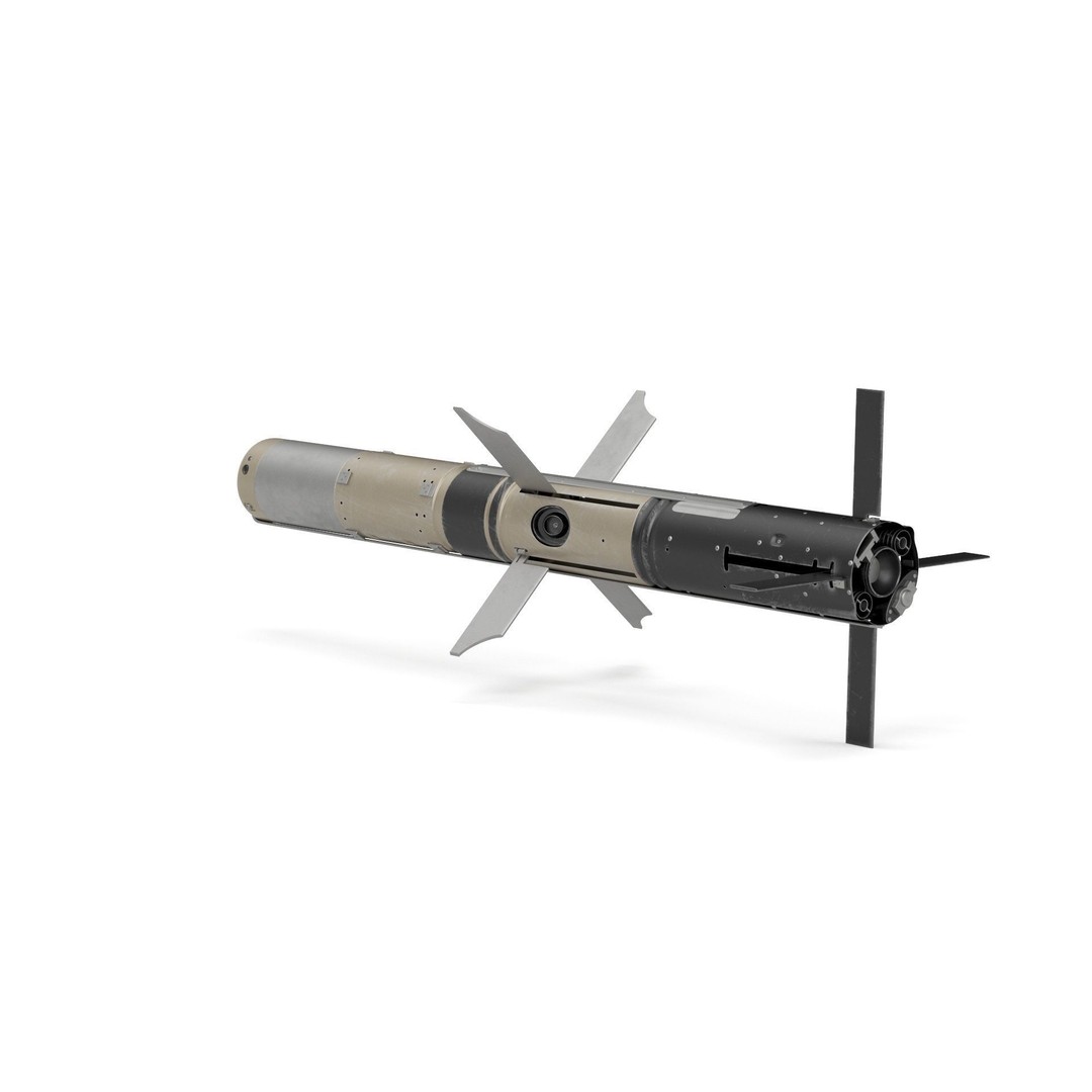 BGM 71F TOW Missile 3D Model – High Poly PBR Asset, FBX, OBJ - View 29