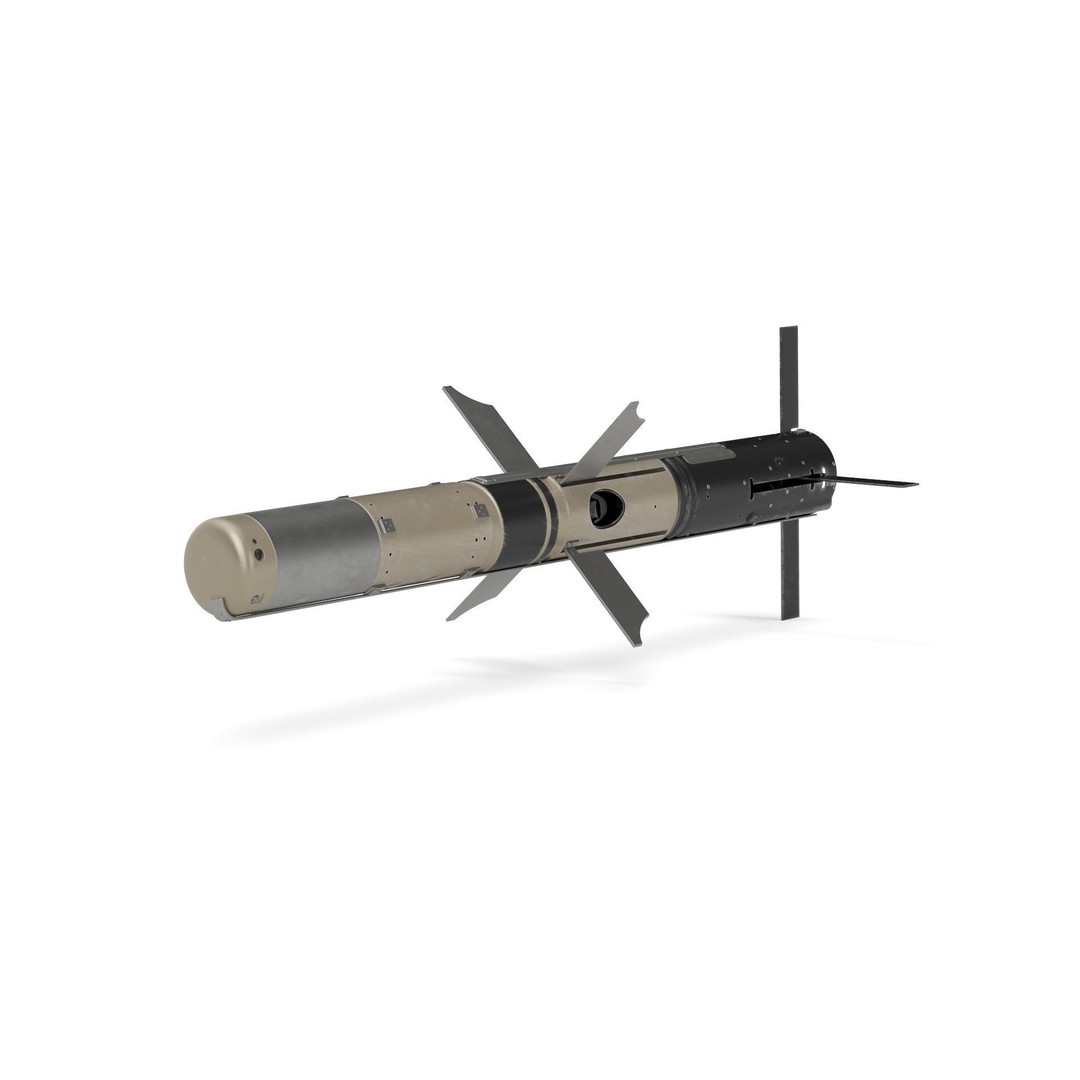 BGM 71F TOW Missile 3D Model – High Poly PBR Asset, FBX, OBJ - View 34