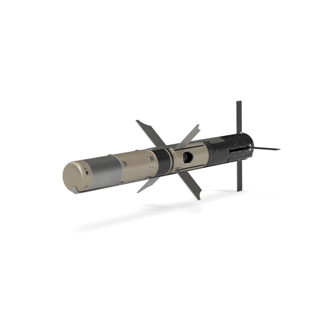 BGM 71F TOW Missile 3D Model – High Poly PBR Asset, FBX, OBJ - View 35
