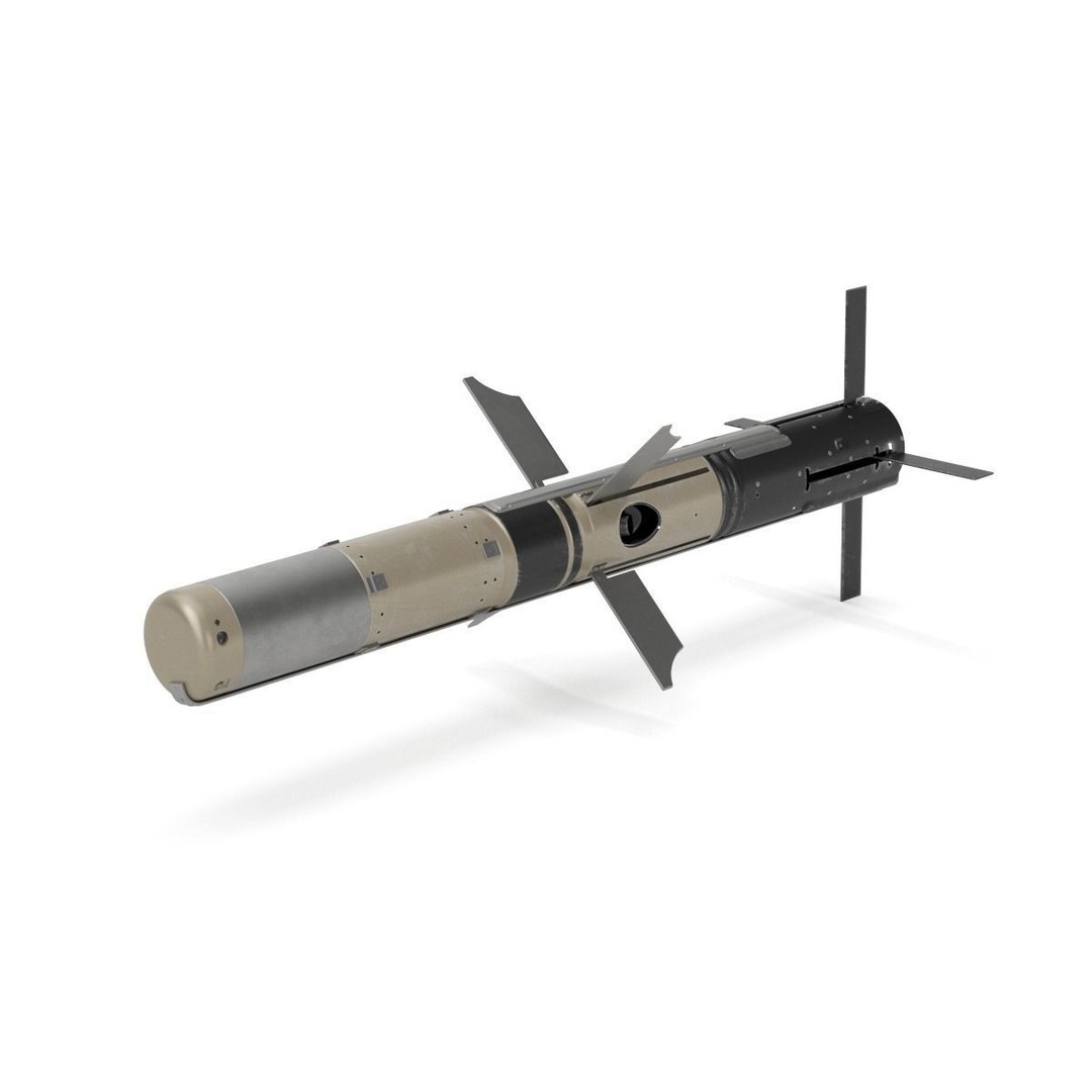 BGM 71F TOW Missile 3D Model – High Poly PBR Asset, FBX, OBJ - View 36