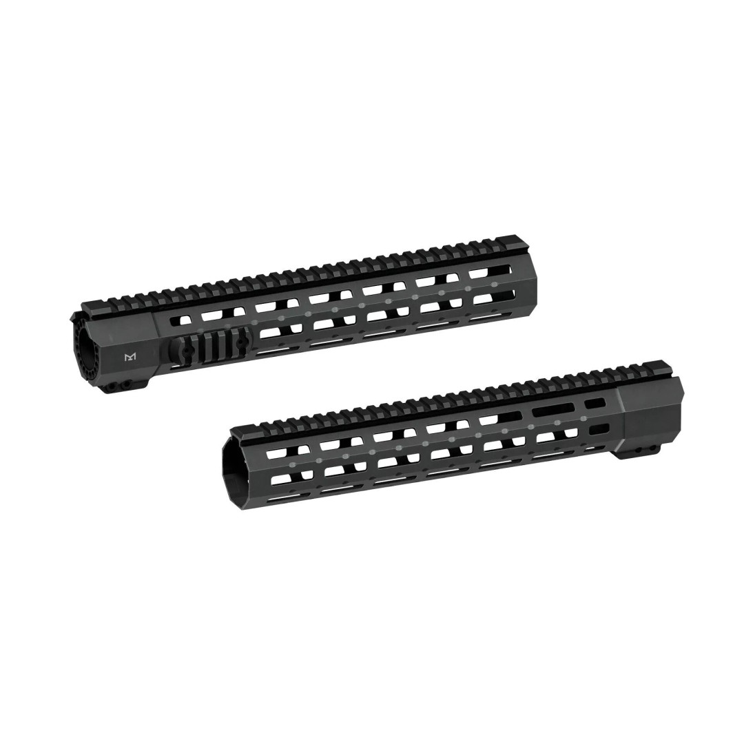 Suppressor Series One Piece Free Float M-LOK Handguard 3D Model – Low Poly Game Asset, FBX, OBJ, Blender - View 6