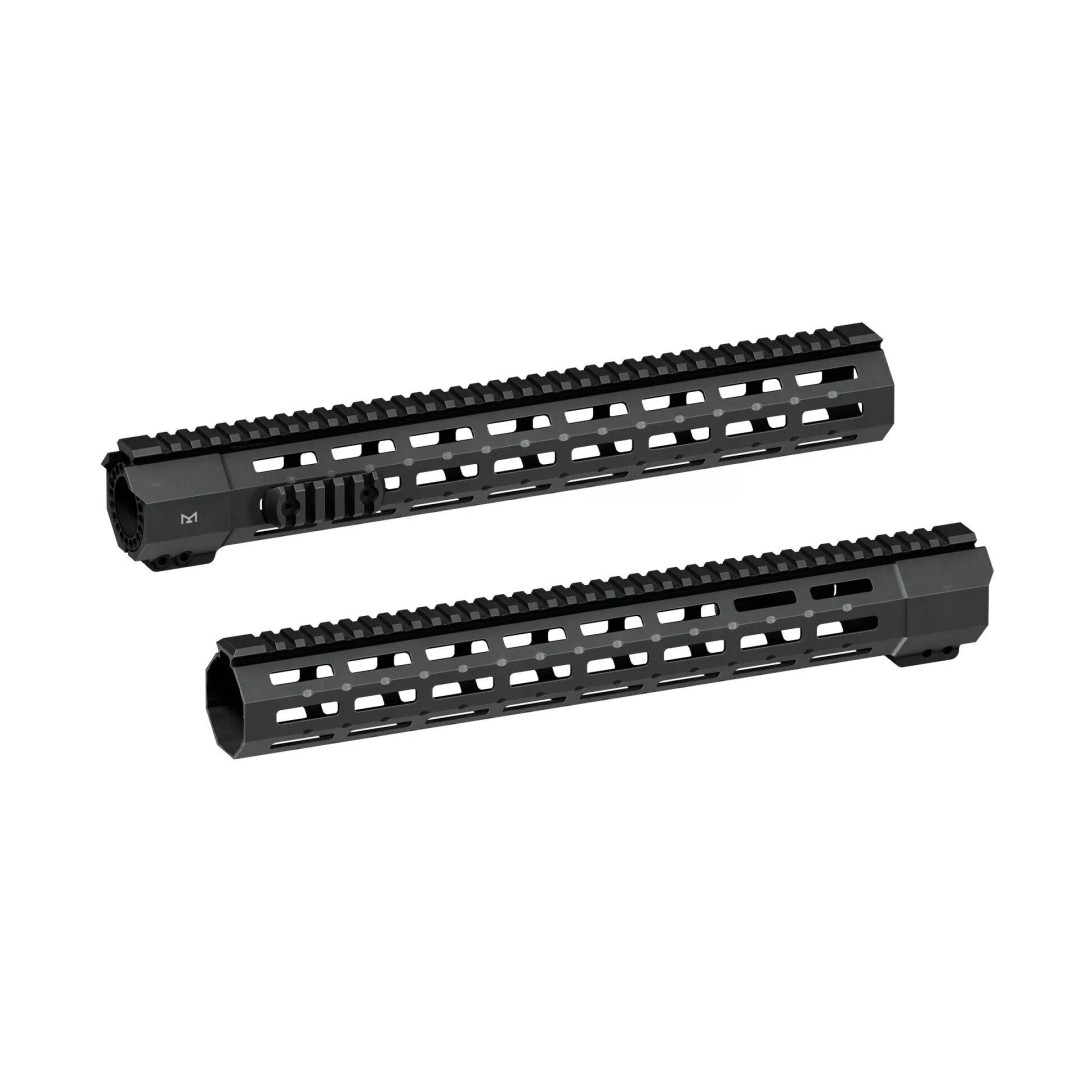 Suppressor Series One Piece Free Float M-LOK Handguard 3D Model – Low Poly Game Asset, FBX, OBJ, Blender - View 7