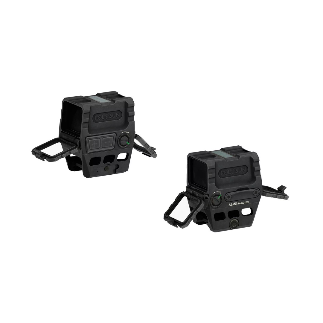 HOLOSUN AEMS Red Dot Sight 3D Model – Low Poly Game Ready Asset, FBX - View 3