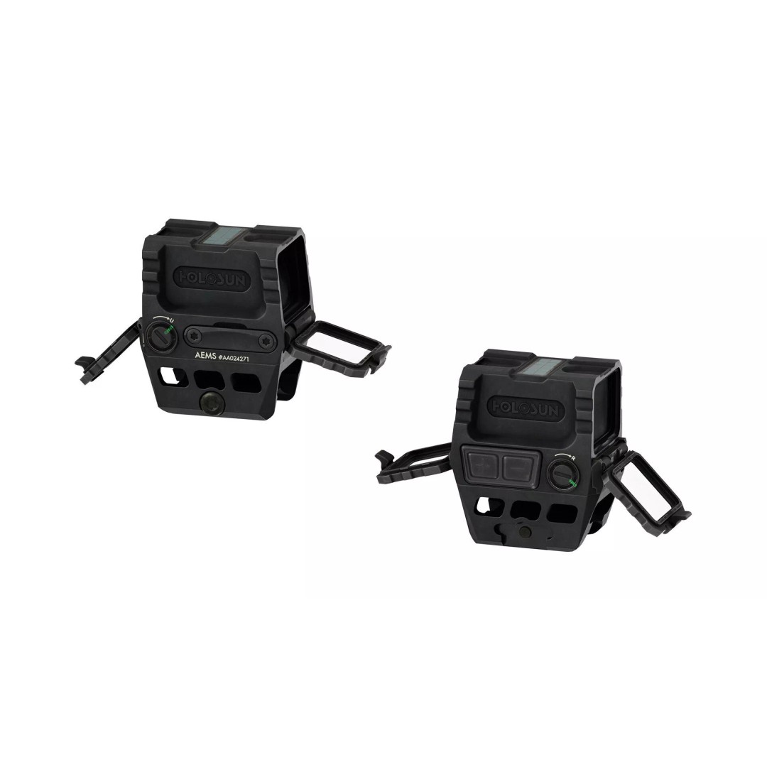 HOLOSUN AEMS Red Dot Sight 3D Model – Low Poly Game Ready Asset, FBX - View 4
