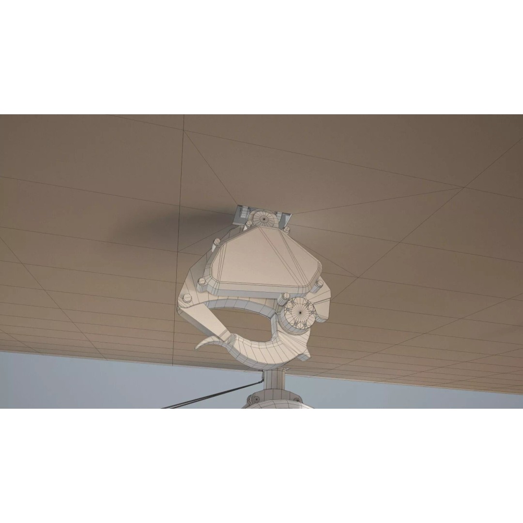CH-47 Chinook Helicopter 3D Model – Low Poly Game Asset, FBX - View 39