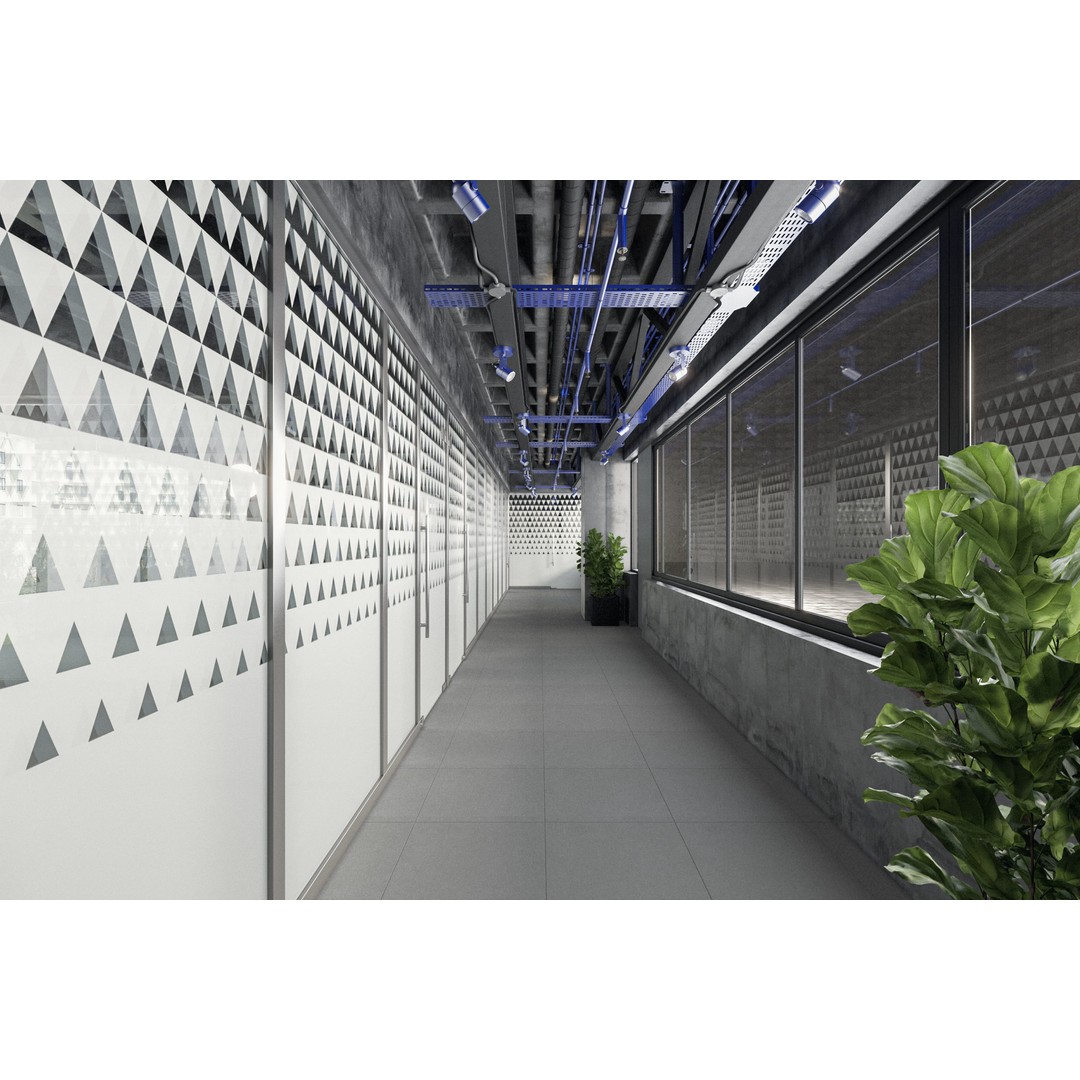 Meeting Room 3D Model – Modern Interior Scene with FBX, OBJ Formats