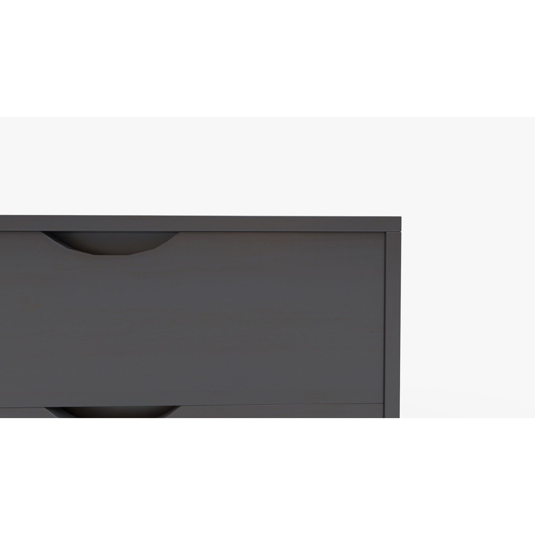 Lea Drawer Nightstand 3D Model – High-Quality Interior Furniture, FBX, OBJ - View 8