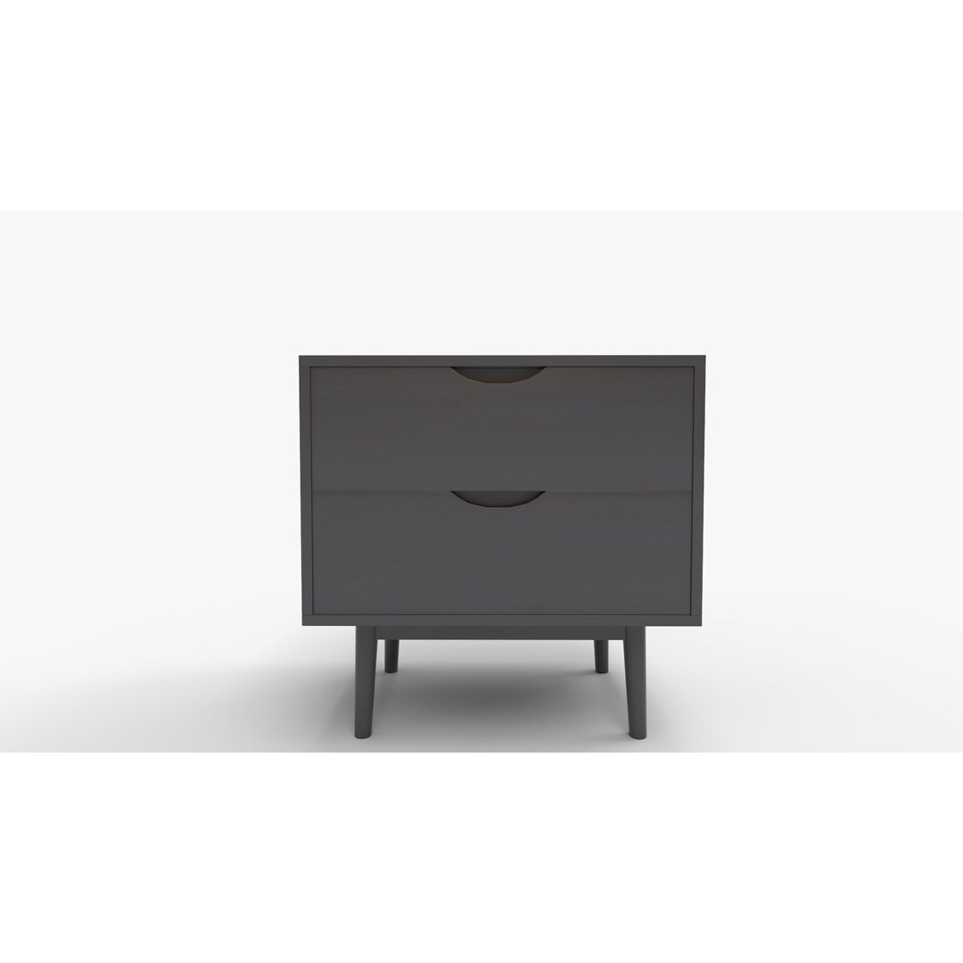 Lea Drawer Nightstand 3D Model – High-Quality Interior Furniture, FBX, OBJ - View 9