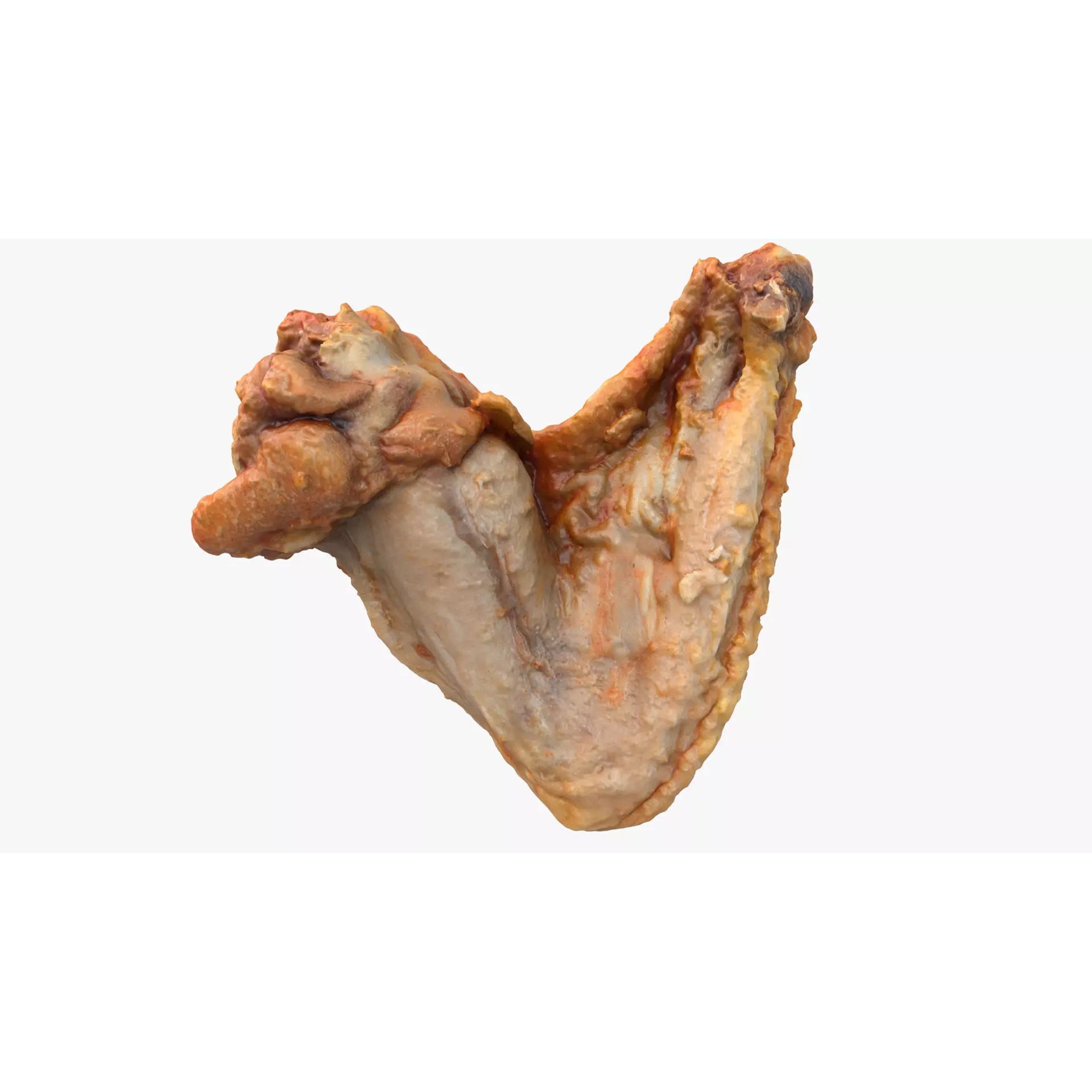 Chicken and Parts - Low-Poly Game-Ready 3D Model - View 11