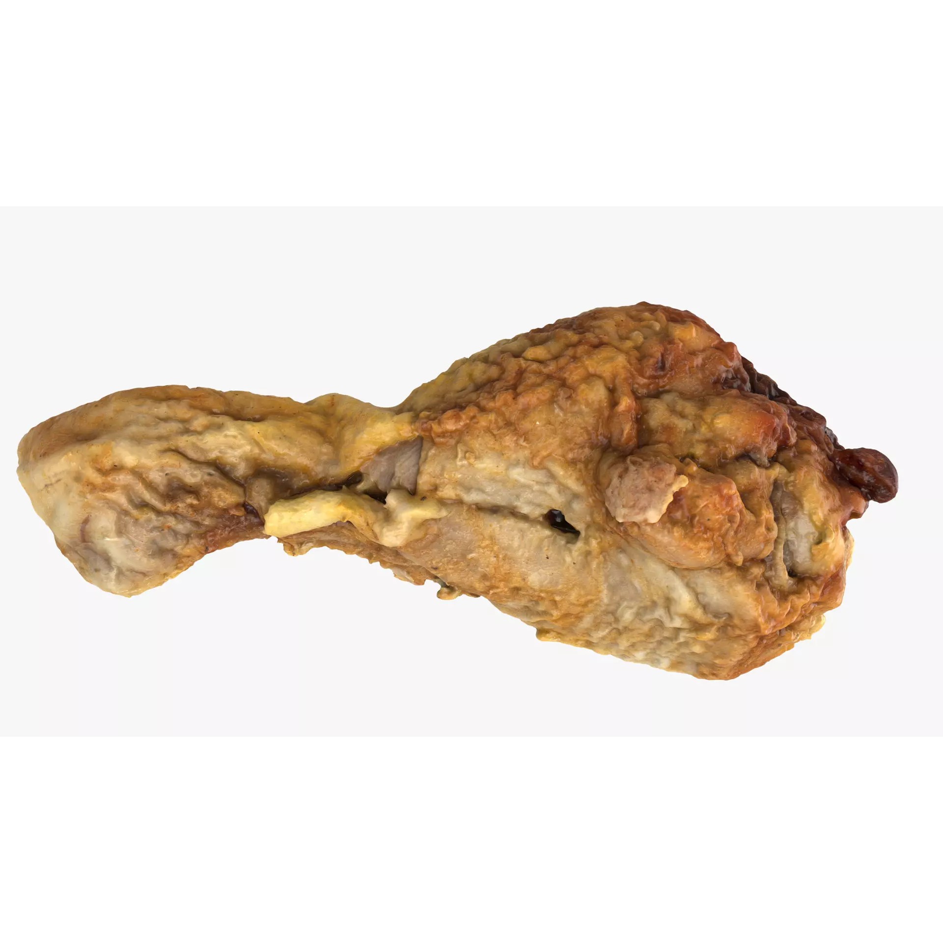 Chicken and Parts - Low-Poly Game-Ready 3D Model - View 17