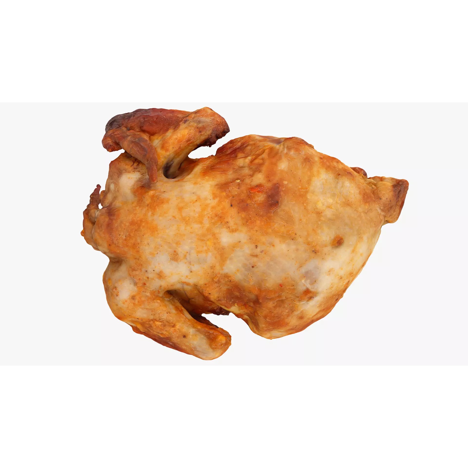 Chicken and Parts - Low-Poly Game-Ready 3D Model - View 5