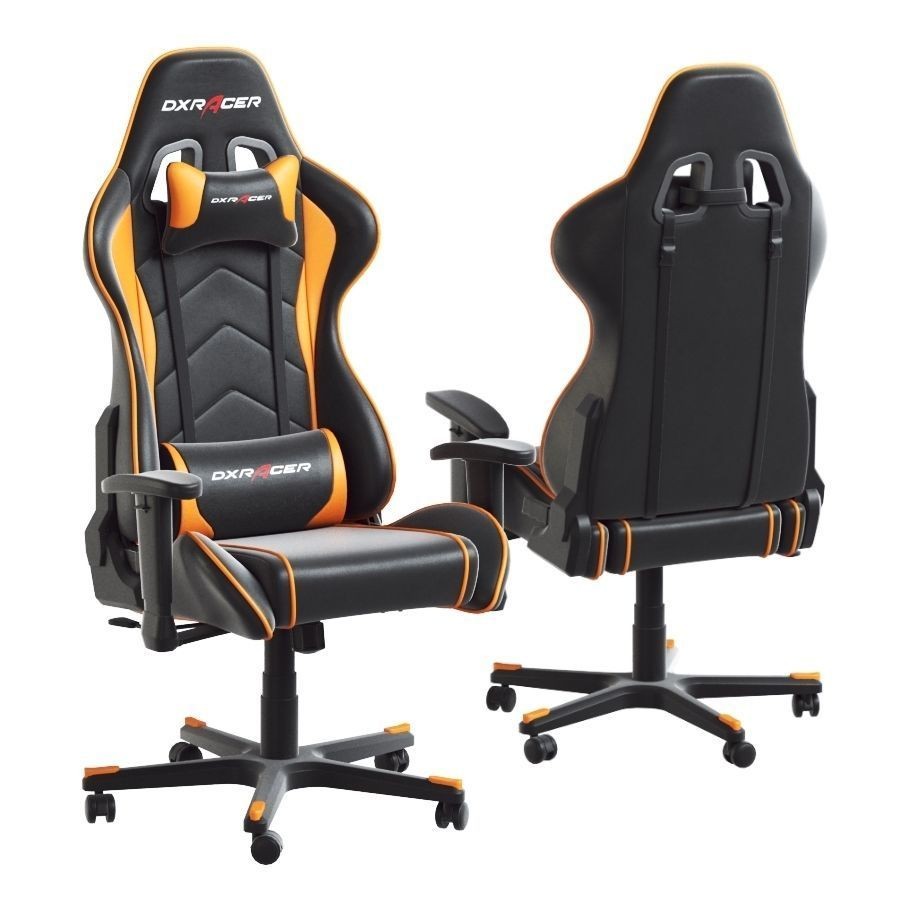 DXRacer Formula Series Gaming Chair 3D Model – PBR Game Asset, FBX - View 4
