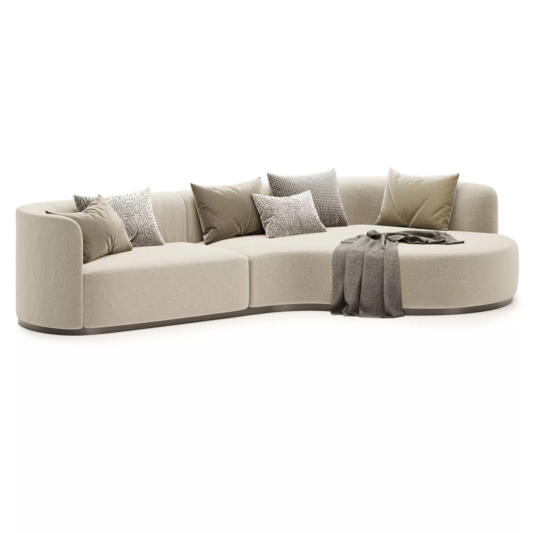 Interior Styling Pack 3D Model – Modern Furniture Collection, FBX - View 6