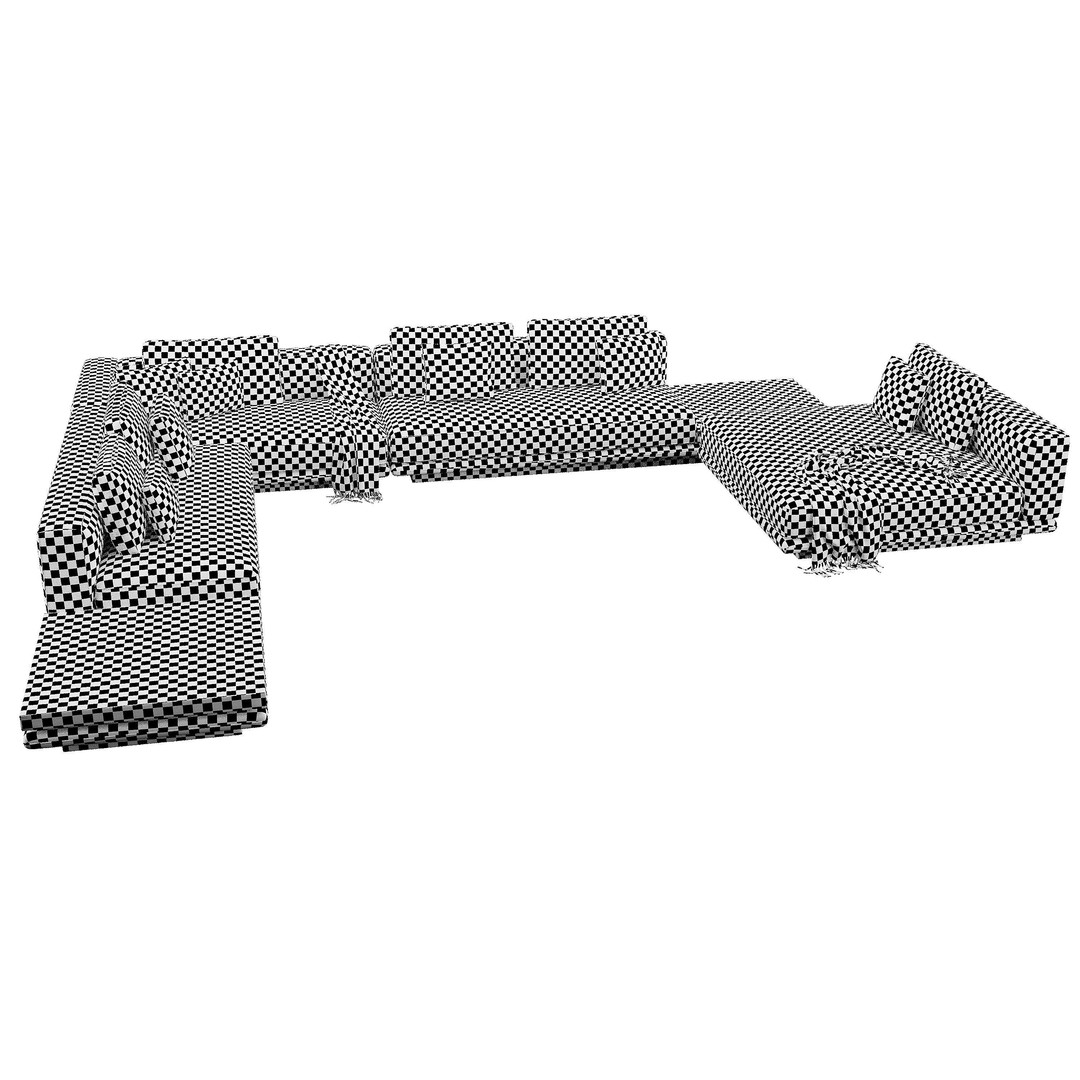 Horizonte Sofa 3D Model – Modern Furniture Asset, FBX, OBJ