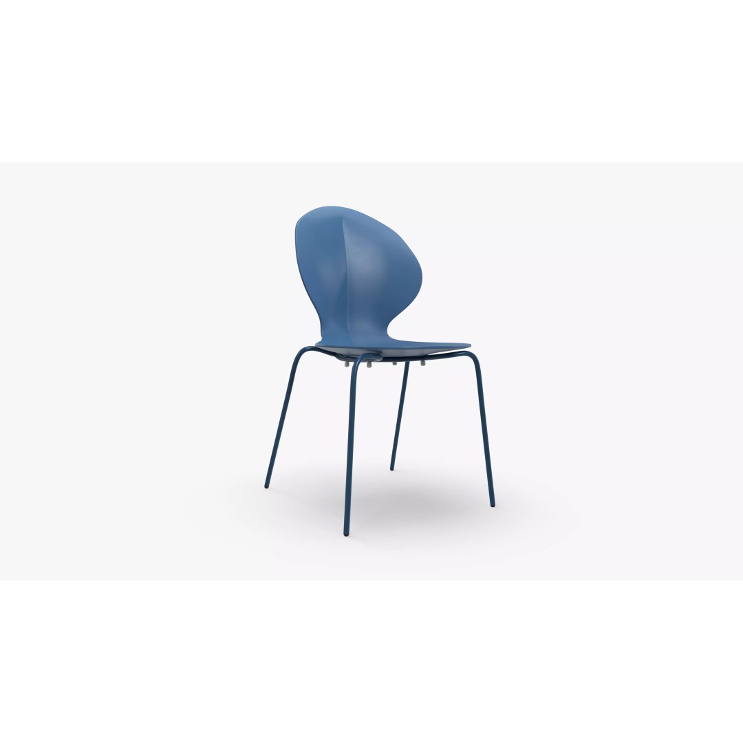 Chair Basil Wire 3D Model – Low Poly PBR Furniture Asset, FBX - View 2