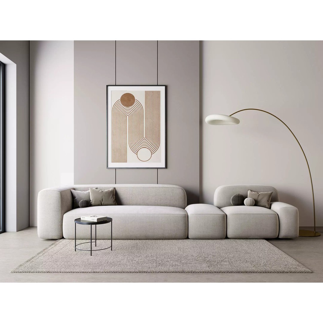 Minimal Living Room 3D Model – Textured Interior Scene, FBX/OBJ - View 2