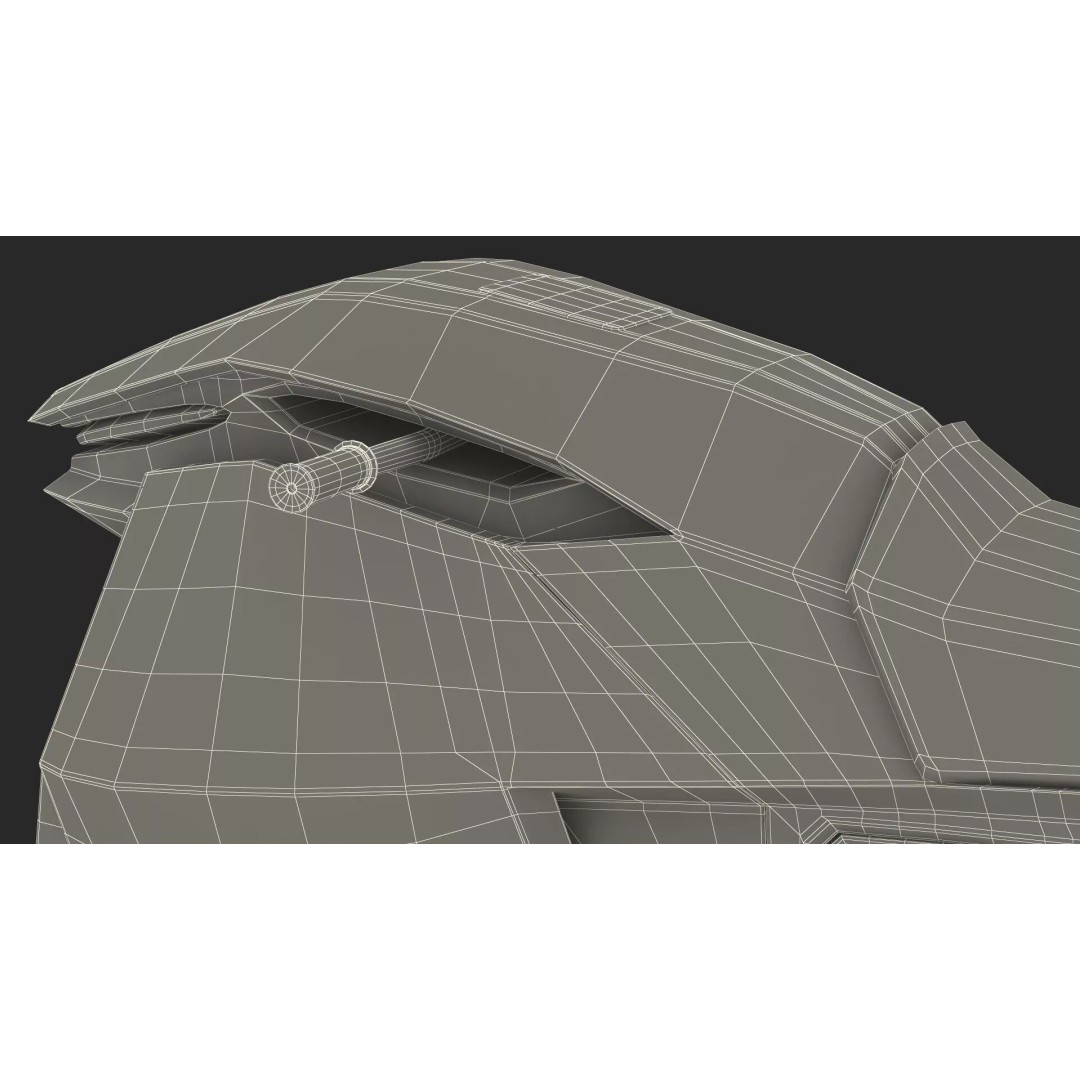 Searacer Jet Ski 3D Model – High Poly PBR Watercraft, FBX