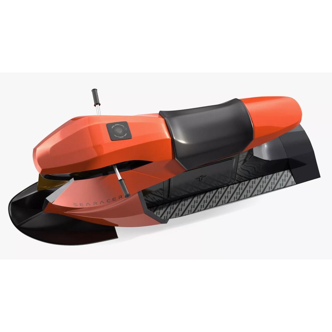 Searacer Jet Ski 3D Model – High Poly PBR Watercraft, FBX - View 12