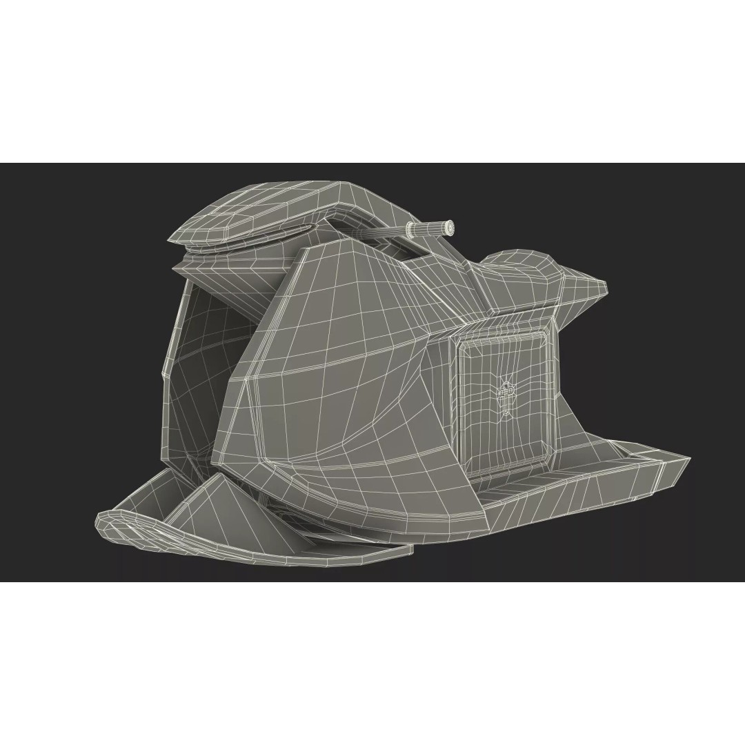 Searacer Jet Ski 3D Model – High Poly PBR Watercraft, FBX - View 24