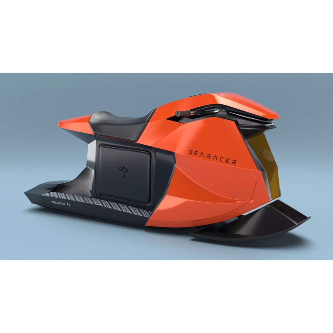 Searacer Jet Ski 3D Model – High Poly PBR Watercraft, FBX - View 4