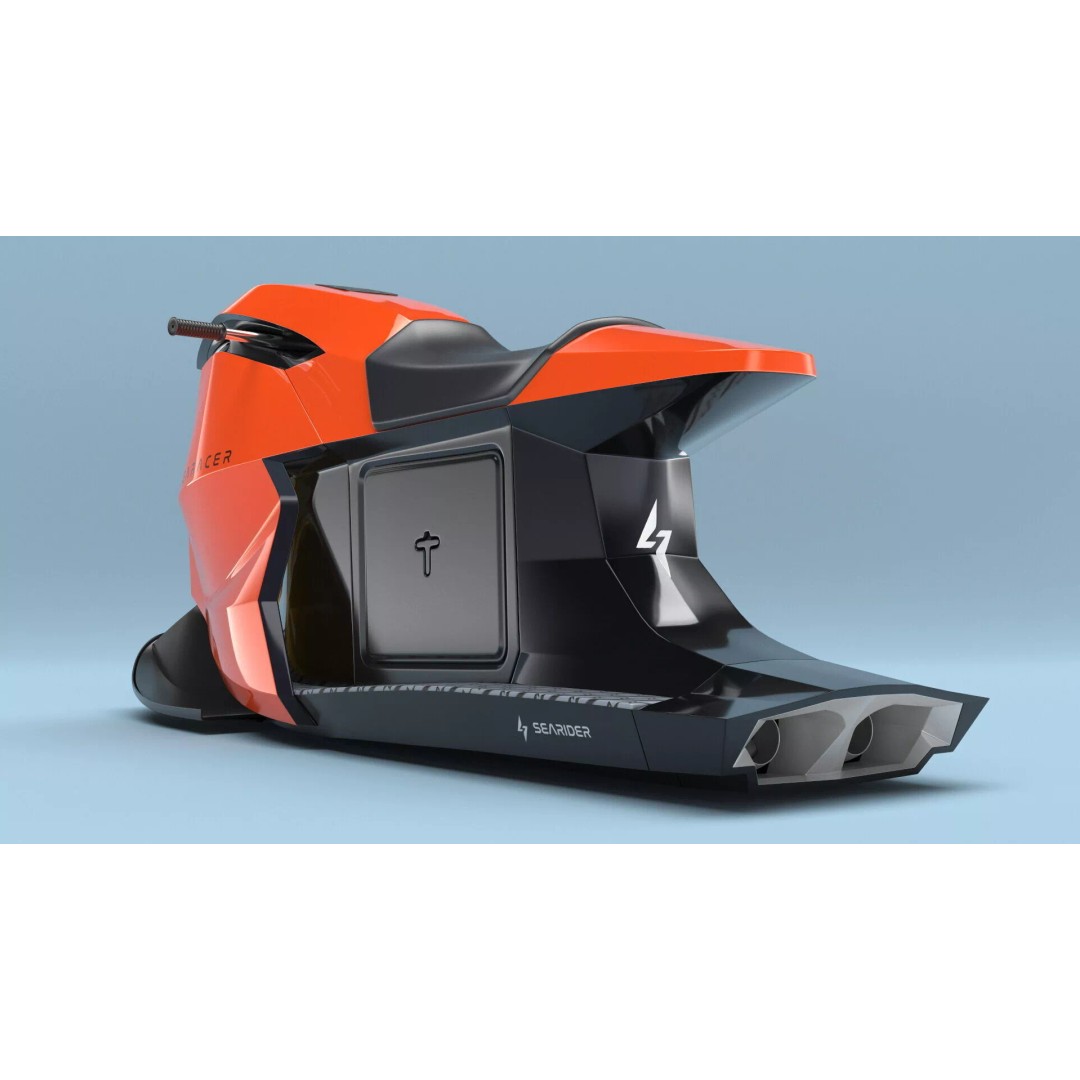 Searacer Jet Ski 3D Model – High Poly PBR Watercraft, FBX - View 5
