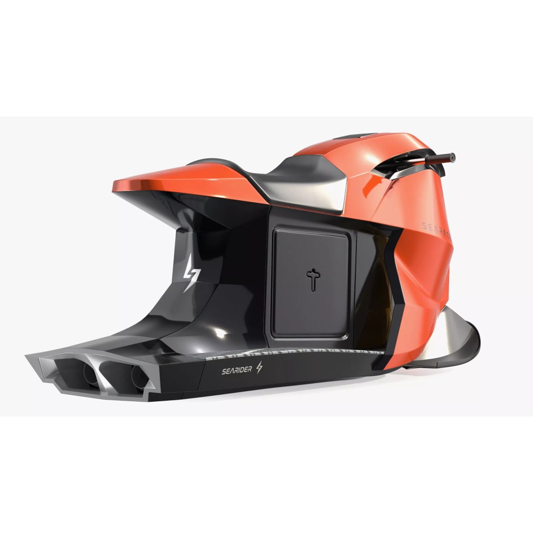 Searacer Jet Ski 3D Model – High Poly PBR Watercraft, FBX - View 6