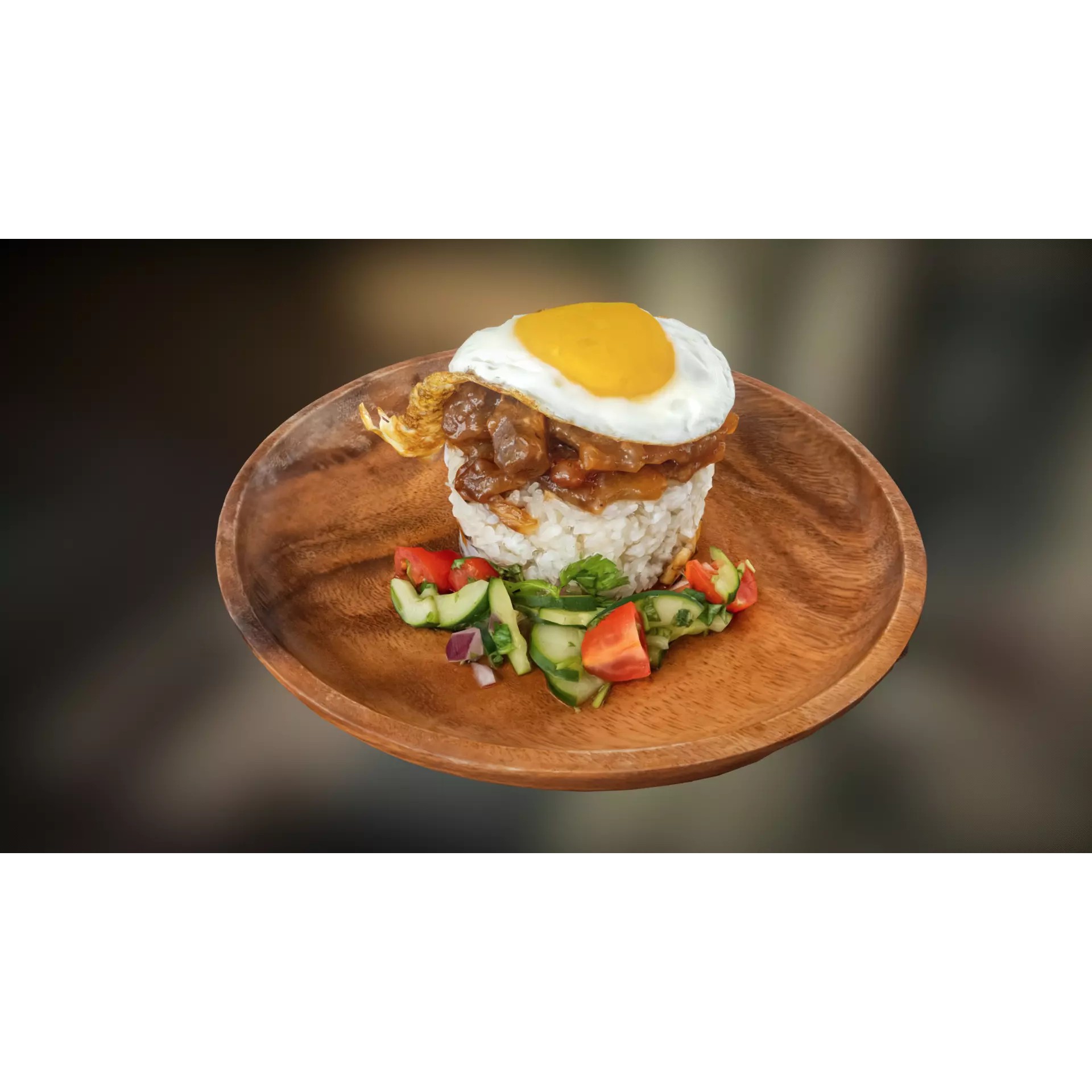 Filipino Breakfast - Low-Poly Game-Ready 3D Model - View 2