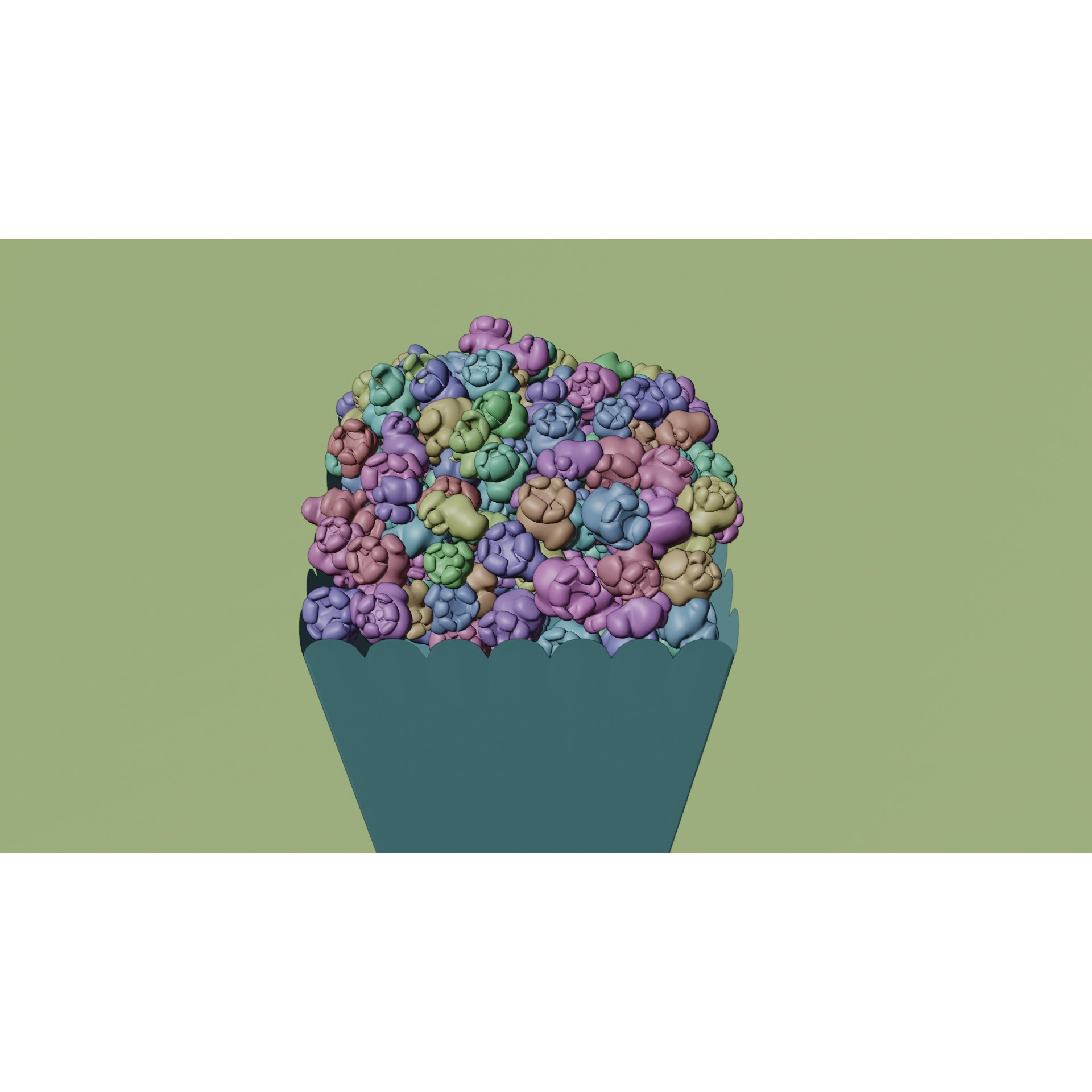 Cinema Popcorn - Game-Ready 3D Model - View 15