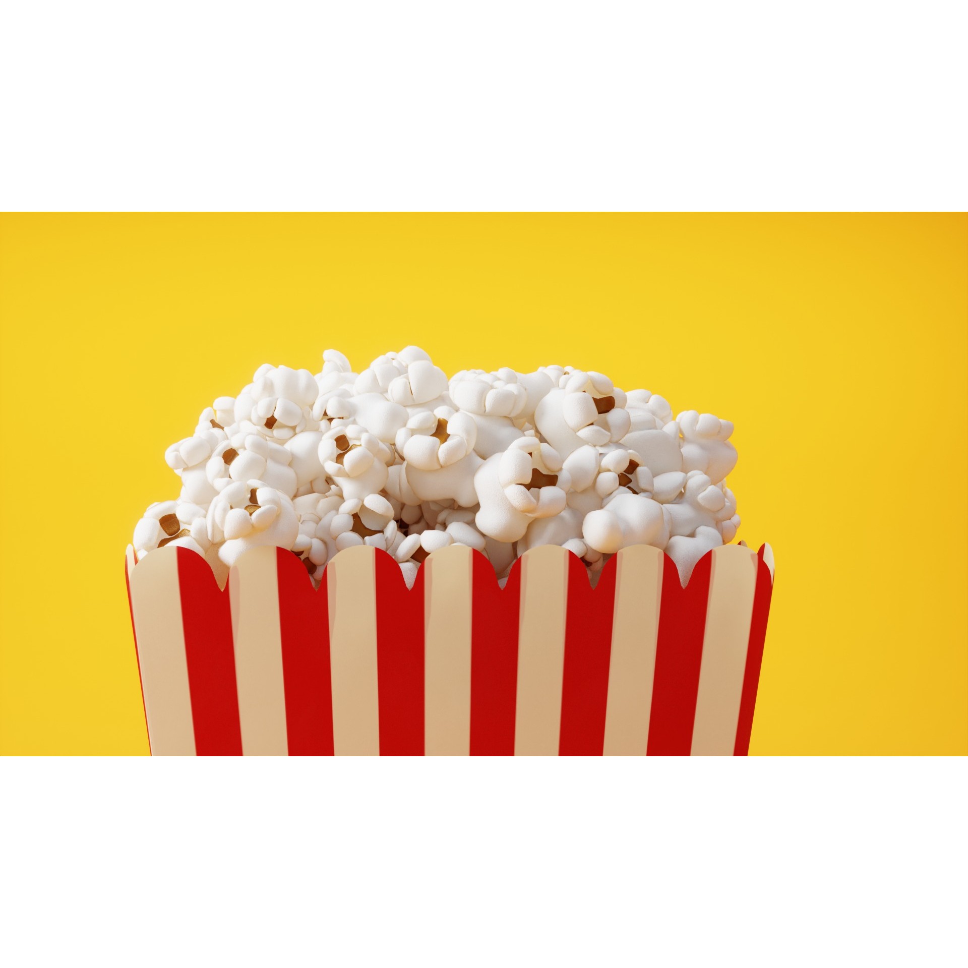 Cinema Popcorn - Game-Ready 3D Model - View 6